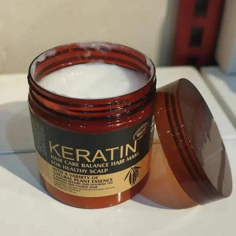Keratin Hair Treatment Mask for Strengthening Smoothing Repairing Weak Dry and Chemically Treated Hair