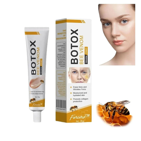 Botox Bee Venom Wrinkle Cream Anti Aging Moisturizer with Collagen Boost to Reduce Wrinkles Fine Lines
